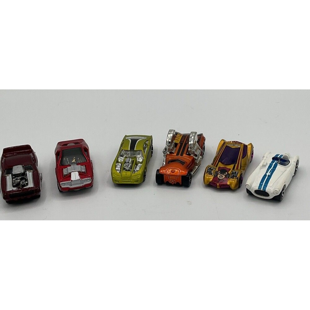 Lot of 6 Hot Wheels Vintage Cars Multi Years~2001,02,03,05